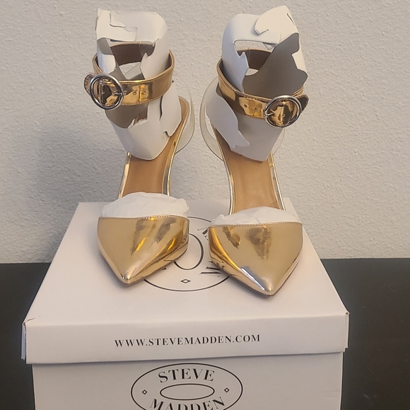 Steve Madden Rose gold heels - Picture 2 of 4